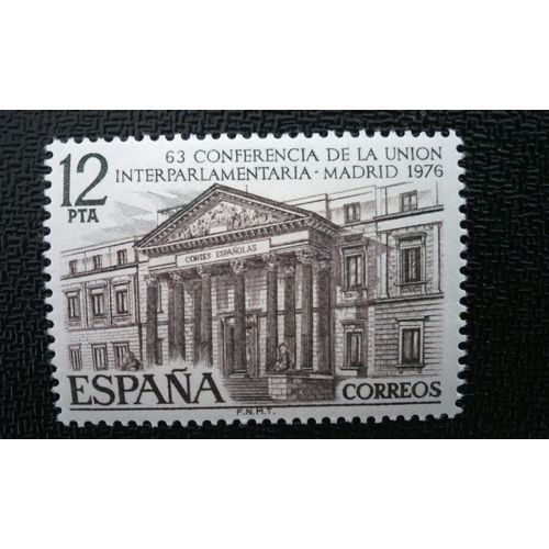 Timbre Espagne ( Yt 2005 ) 1976 I.P.U. 63ème Conférence