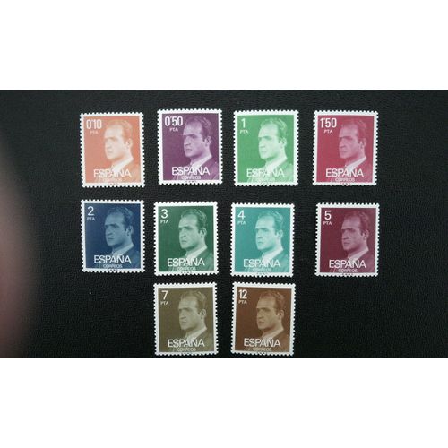 Lot Timbre Espagne ( Yt ) Roi Juan Carlos I