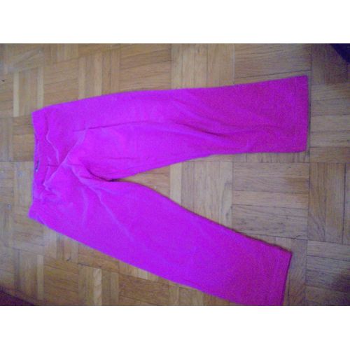 Legging 3/4 In Extenso Coton 12 Ans Rose