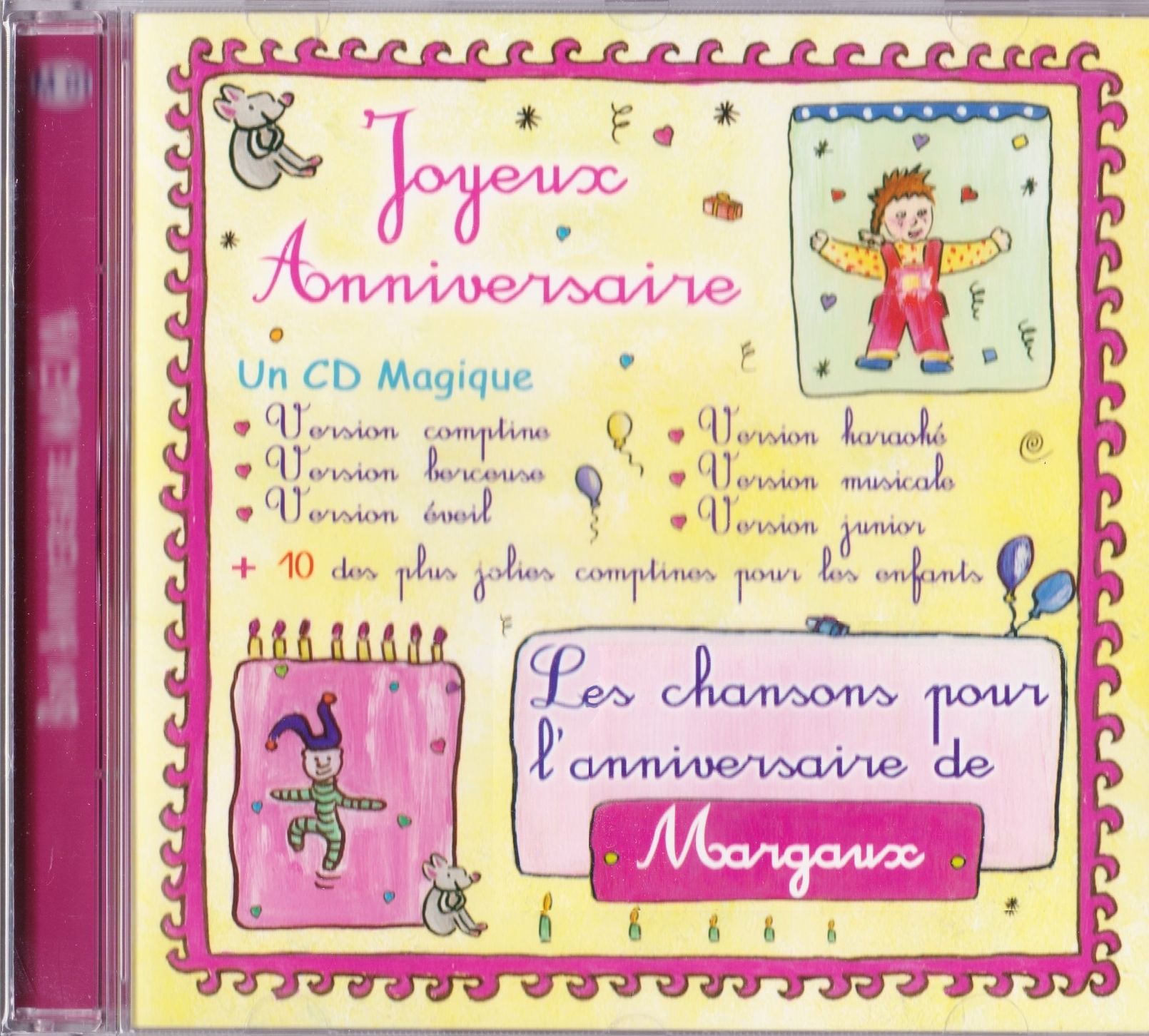 Joyeux Anniversaire Les Chansons Pour L Anniversaire De Margaux Rakuten