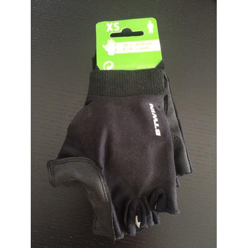 Gants Décathlon Btwin Light 3 Black Xs