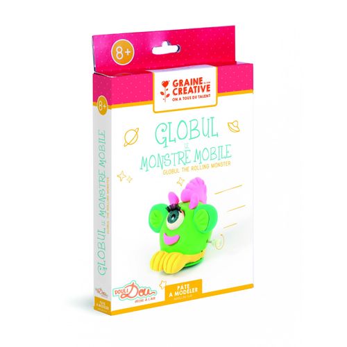 Pate À Modeler Doulidou Globul Le Monstre Qui Roule - Doulidou