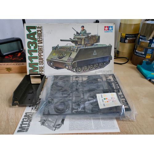 Maquette Tamiya 1/35 : Fire Support Véhicle M113a1-Tamiya