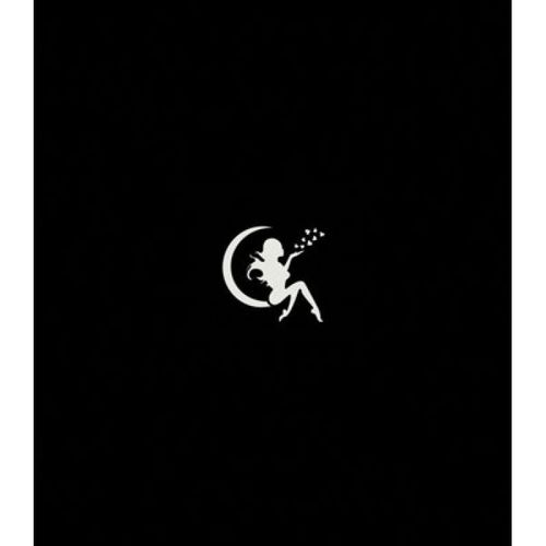 Pochoir Adhésif Fée Lune 7x10 Cm