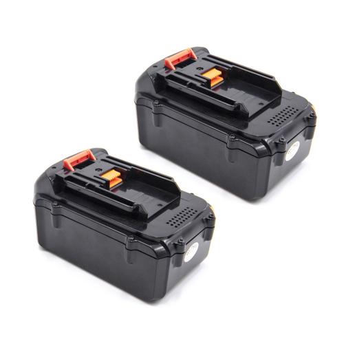 vhbw 2x Li-Ion batterie 4000mAh (36V) pour outil électrique outil Powertools Tools Dolmar AM-3643 batterie de tondeuse