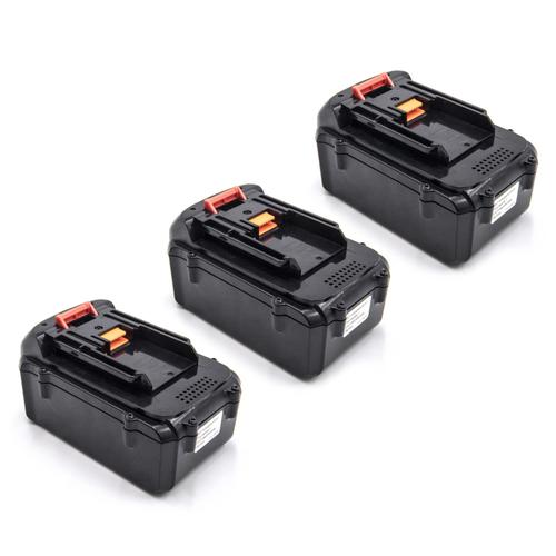 vhbw 3x Li-Ion batterie 3000mAh (36V) pour outil électrique outil Powertools Tools Dolmar AM-3643 batterie de tondeuse
