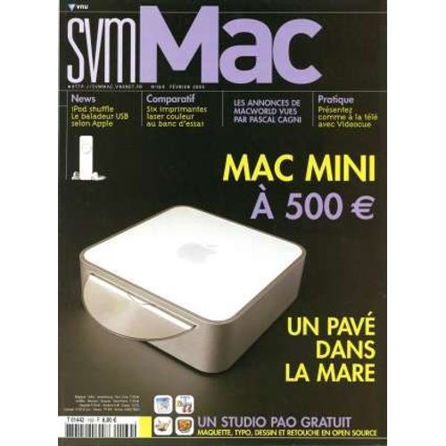 Svmmac  N° 169 : Mac Mini À 500e,  Un Studio Pao Gratuit