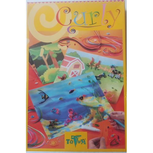 Curly Décorez Avec Du Papier Roulé