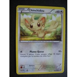 Carte Pokemon - Chinchidou - 88/114 - Noir Et Blanc - 2011 - C