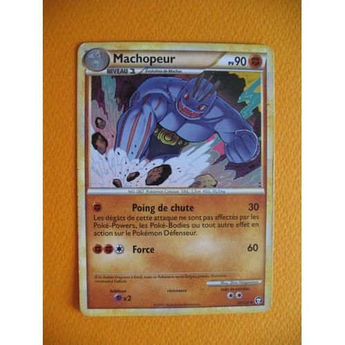Carte Pokemon - Machopeur - 40/102 - Heartgold Sold Silver Triomphe - 2011 - C