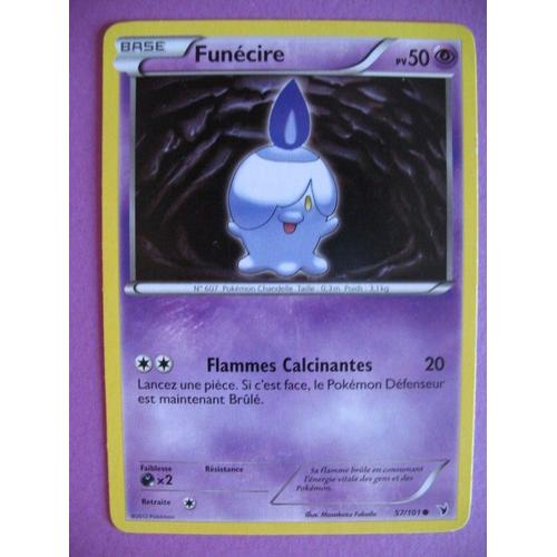 Carte Pokemon - Funécire - 57/101 - Nobles Victoires - 2012 - C