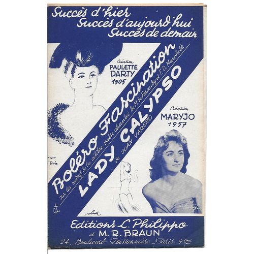 Boléro Fascination/Lady Calypso, Paulette Darty/Maryjo