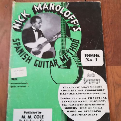 Nick Manoloff's, Spanish Guitar Method