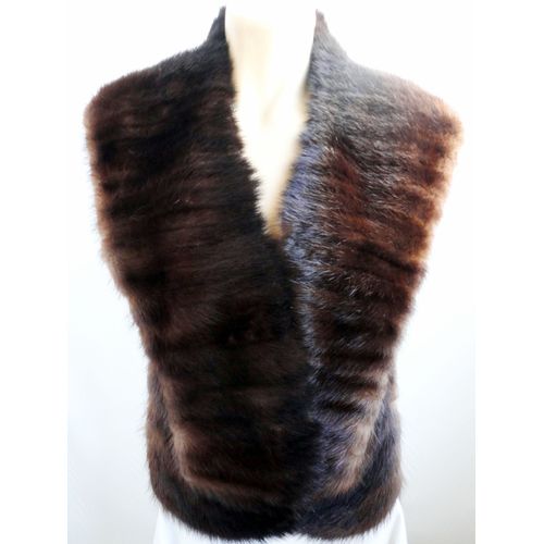 Etole Vison Marron Avec 2 Poches