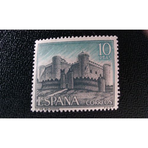 Timbre Espagne ( Yt 1475 ) 1967 Château De Belmonte