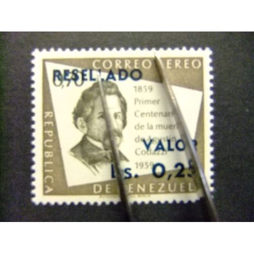 Venezuela 1965 Sellos Sobrecargados 1947-64 Yvert Pa 842 ** Mnh