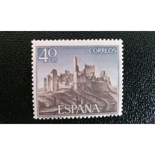 Timbre Espagne ( Yt 1540 ) 1968 Château D'escalona