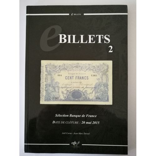 E-Billets 2 Mai 2015 -Catalogue Cgb