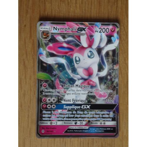 Pokémon - 92/145 - Nymphali Gx - Sl2 - Soleil Et Lune - Gardiens Ascendants - Gx