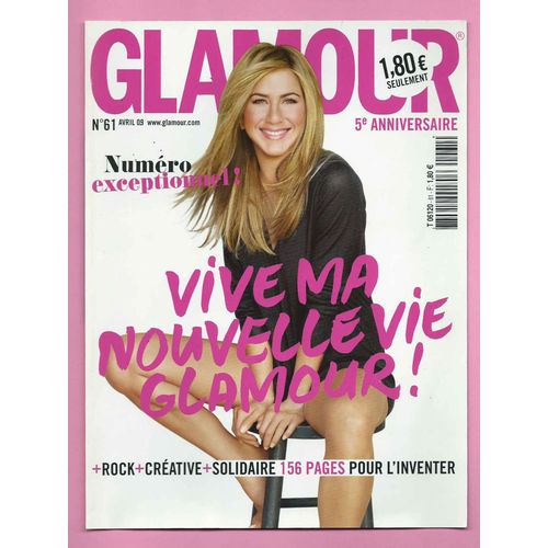 Glamour N°61 - Coupure De Presse - Jennifer Aniston