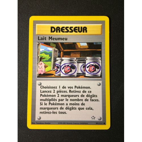 Lait Meumeu 101/111 Set Neo Genesis Fr