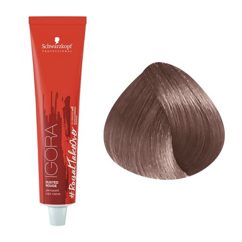 Schwarzkopf, Coloration Permanente Dusted Rouge 8-849:Blond Clair Rouge Beige Violet 60ml, 