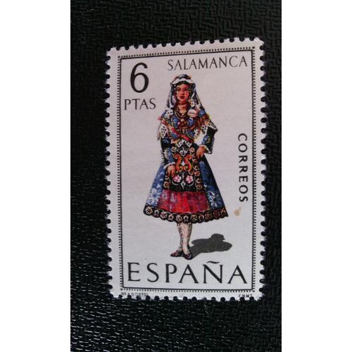 Timbre Espagne ( Yt 1609 ) 1970 Costumes Régionaux, Salamanque