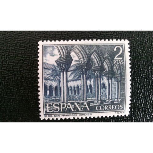 Timbre Espagne ( Yt 1640 ) 1970 Couvent De San Francisco