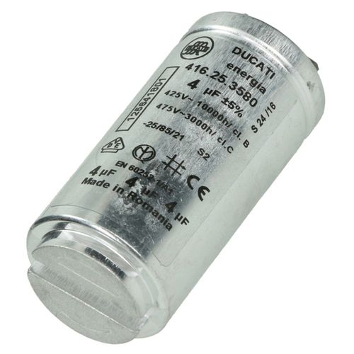 Condensateur 4MF Sèche-linge (1256418011 ARTHUR MARTIN ELECTROLUX ZANUSSI FAURE)