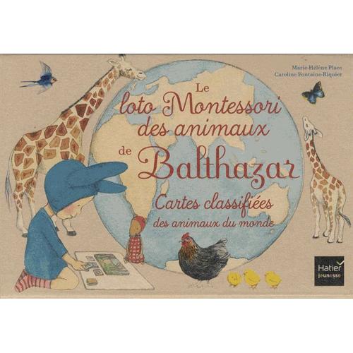 Le Loto Montessori Des Animaux De Balthazar - 48 Cartes Classifiées Des Animaux Du Monde