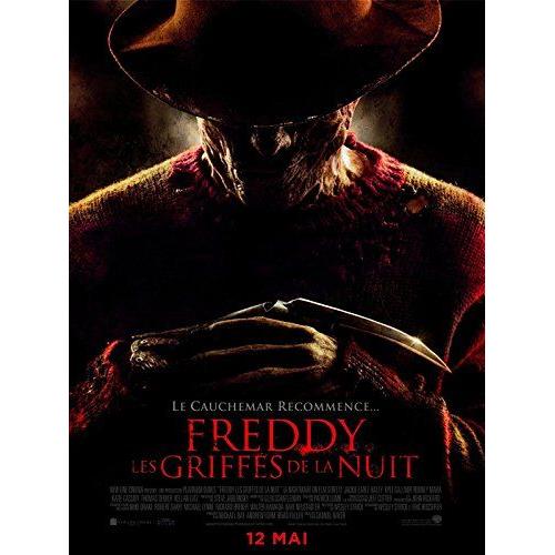 Freddy Les Griffes De La Nuit / Affiche Cinéma Originale 120x160 Cm Pliée. Année 2010