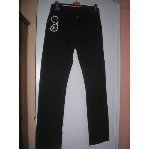 Pantalon Costello Coton Fr 40 Us 30-31 Noir