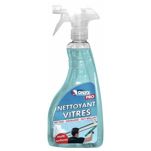 Nettoyant vitre - liquide - dégraisse et fait briller - 500 ml - Onyx Pro ONYX