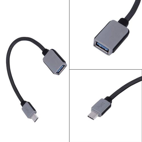 BuyCool® 0.2 MUSB Type C à USB Type A Mâle à Femelle OTG Données Connecteur Câble Adaptateur