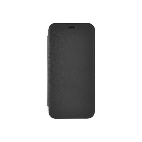 Bigben Connected - Étui À Rabat Pour Téléphone Portable - Synthétique - Noir - Pour Samsung Galaxy S9