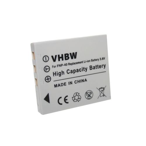 vhbw batterie compatible avec Samsung NV7 OPS appareil photo comme Fujifilm NP-40 / NP-40N.