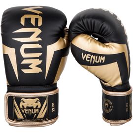 Gants De Boxe Venum Élite Noir Et Doré14 Oz-14 Oz--14 Oz-Noir--------------Noir-