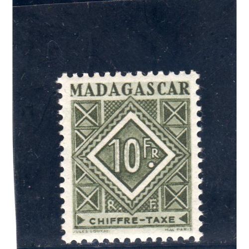 Timbre-Taxe De Madagascar