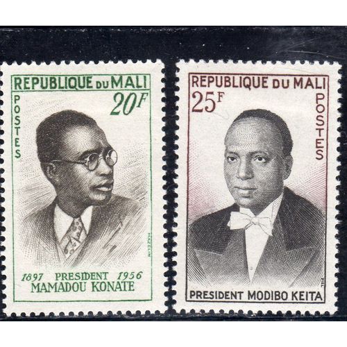 Timbres-Poste Du Mali (Présidents)