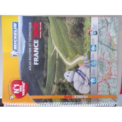 Atlas Routier Et Touristique France 2015