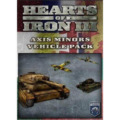 Hearts Of Iron Iii Axis Minors Vehicle Pack Dlc Steam
