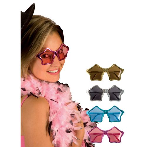 Lunettes Étoiles Adulte - Or