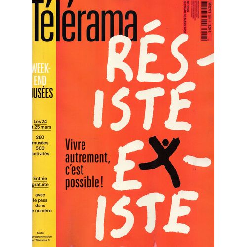 Télérama 3558: Pascal Chabot.Jürgen Habermas.Janet Groth.New-Yorker.Blandine Verlet.Sarah Bakewell.