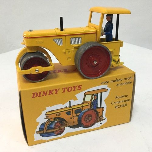 Dinky Toys 830 / 90a - Richier Rouleau Compresseur 1:43-Atlas
