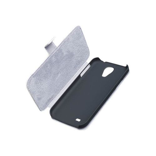 Mini - Coque De Protection Pour Téléphone Portable - Cuir - Noir, Blanc, Bandes - Pour Samsung Galaxy S4