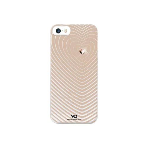 White Diamonds Heartbeat - Coque De Protection Pour Téléphone Portable - Revêtement Doré - Rose Gold