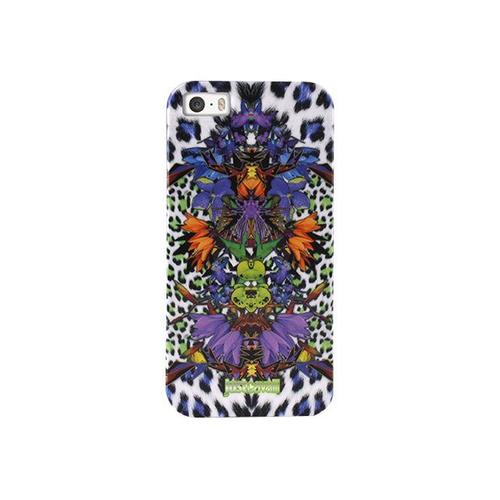 Just Cavalli Leo Flowers - Coque De Protection Pour Téléphone Portable - Bleu