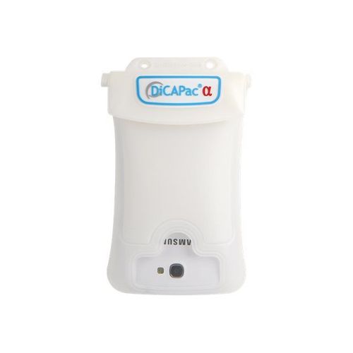 Dicapac Wp-C2 - Étui De Protection Étanche Pour Téléphone Portable - Pvc, Polyuréthanne Thermoplastique (Tpu) - Blanc - Pour Lg G2 D800, G3; Optimus G E970; Samsung Galaxy Grand, Grand 2, Note 3...