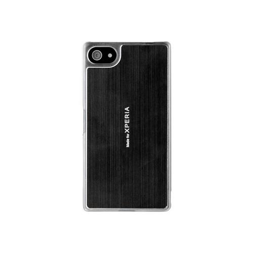 Roxfit Titanium Slim Shell - Coque De Protection Pour Téléphone Portable - Aluminium - Noir - Pour Sony Xperia Z5 Compact