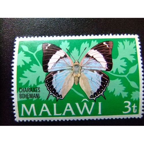 Malawi Ex Nyassaland 1973 Fauna Butterflies Papillons Mariposas Yvert 195 ** Mnh